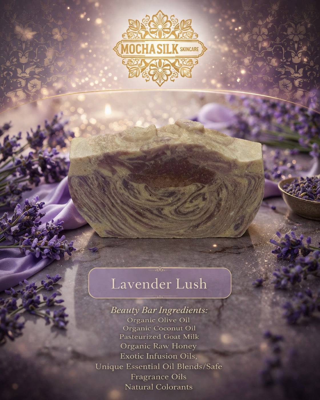 Lavender Lush Beauty Bar