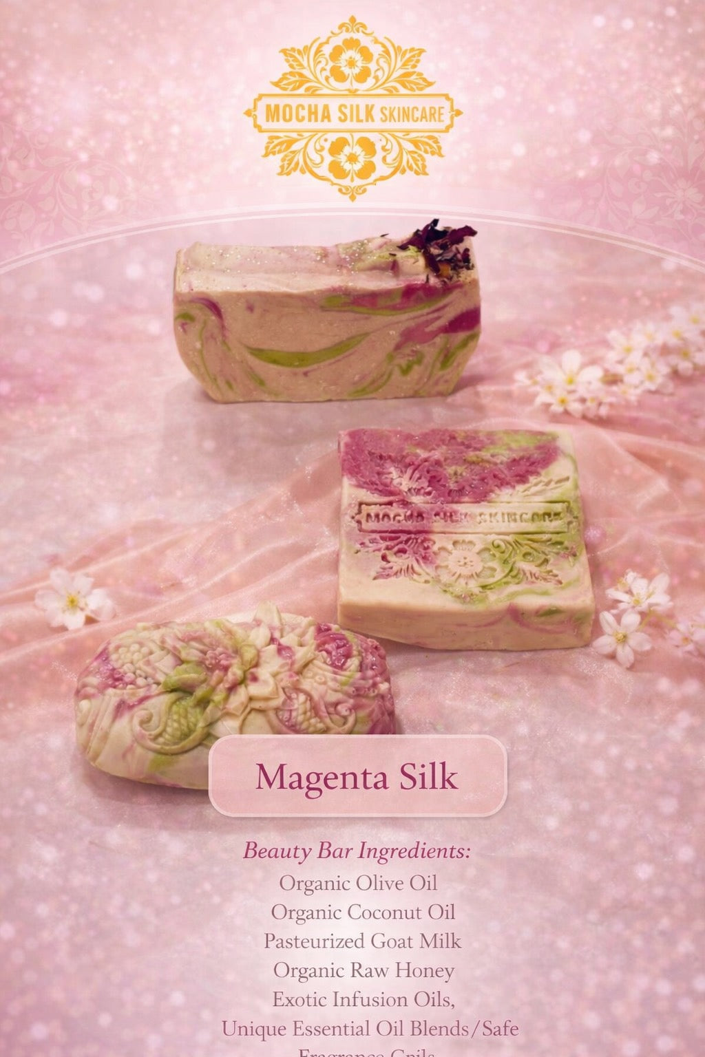 Magenta Silk Beauty Bar